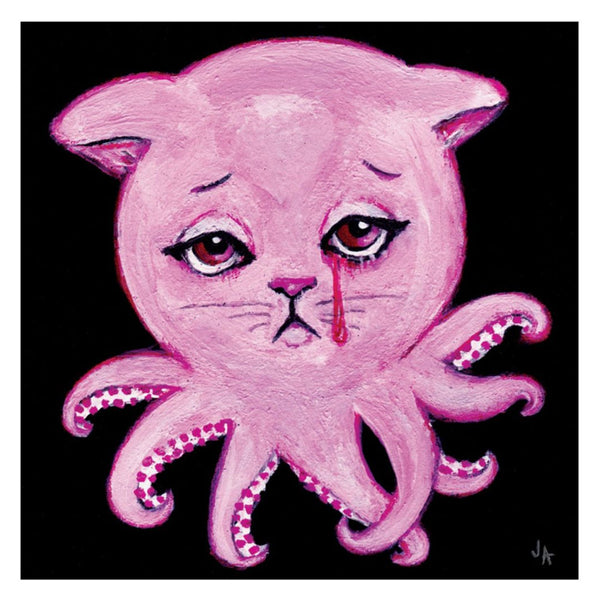 Baby StomachAche - 24"x24" Poster