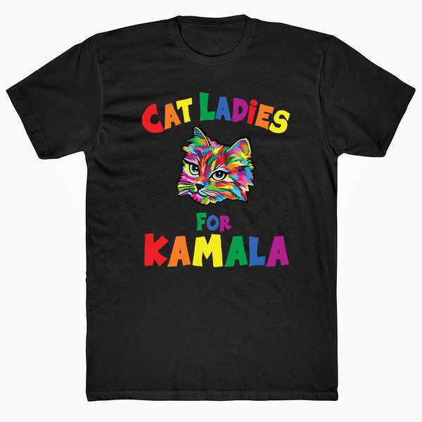 Cat Ladies For Kamala - Rainbow Cat 2024