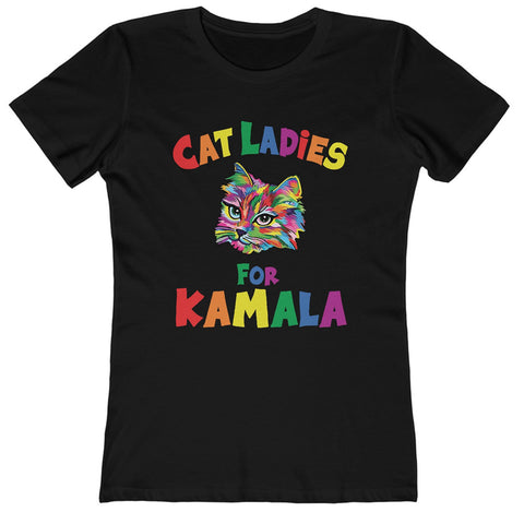 Cat Ladies For Kamala - Rainbow Cat 2024