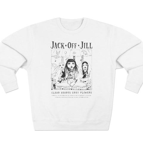 Clear Hears Grey Flowers - Zine Cover