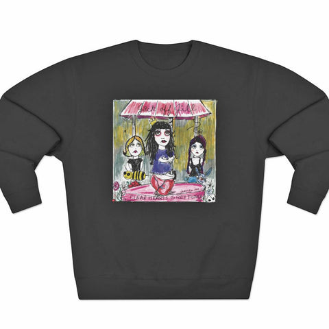 Clear Hears Grey Flowers - Sketch v2