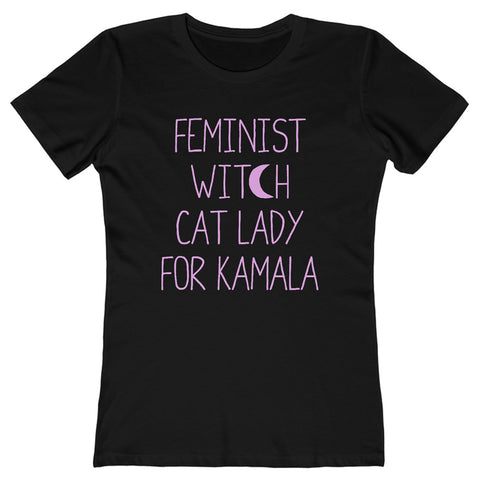 Feminist Witch Cat Lady For Kamala