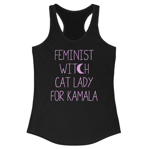 Feminist Witch Cat Lady For Kamala