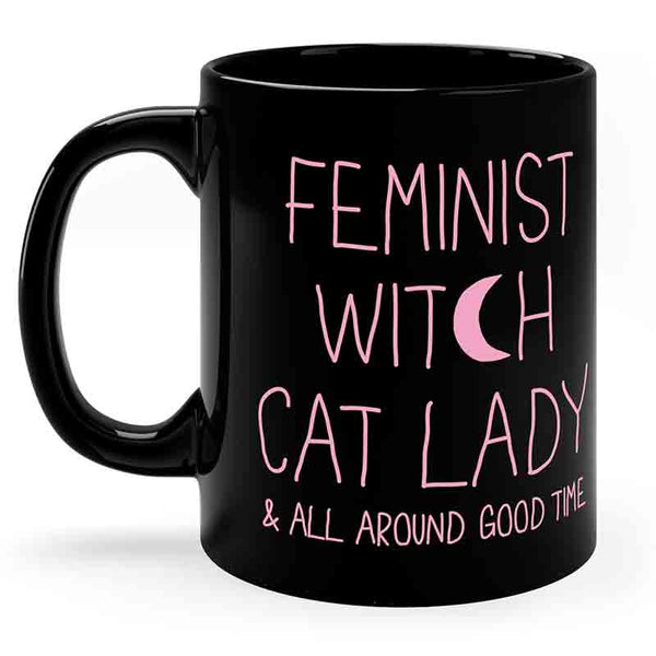 Feminist Witch Cat Lady - Mug