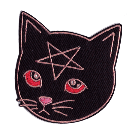 Pentacat - Embroidered Patch