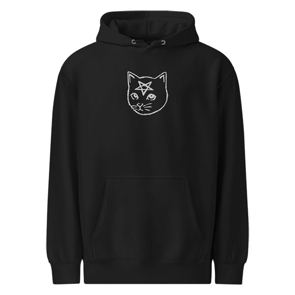 Jessicka Addams - Pentacat Embroidered Hoodie