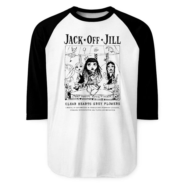 Jack Off Jill - CHGF Zine Cover - 3/4 Sleeve Raglan