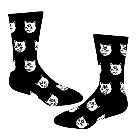 Jessicka Addams - Pentacat Socks