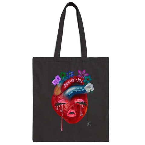 Jack Off Jill - Crying Heart - Tote