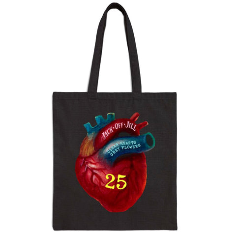 Jack Off Jill - 25 Years of Clear Hearts - Tote