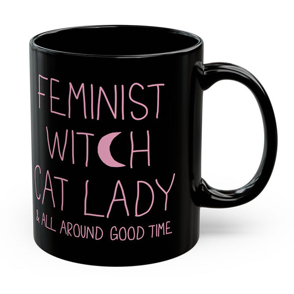 Feminist Witch Cat Lady - Mug