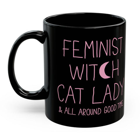 Feminist Witch Cat Lady - Mug