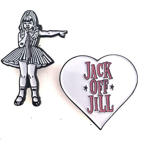 Girl & Heart - Pin Set