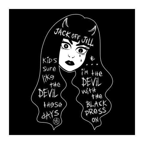 Devil With A Black Dress On