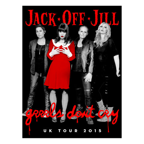 Jack Off Jill "UK Tour Poster" 18"x24" Poster